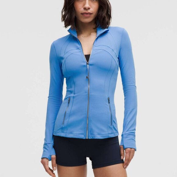 NWT Lululemon Define Jacket *Nulu, Sz 6, Pool Party/Mirror Silver - Picture 1 of 7